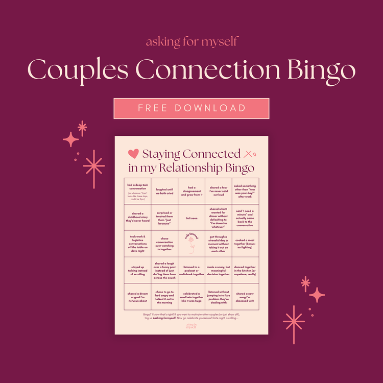 Couples Bingo: Connection Edition