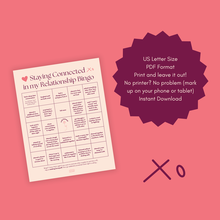 Couples Bingo: Connection Edition