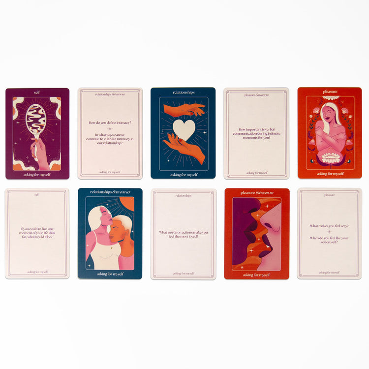 Asking for Myself: Couples Edition Card Deck